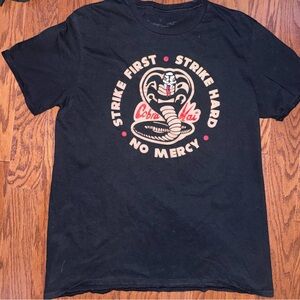 Black Cobra Kai Graphic T-Shirt
